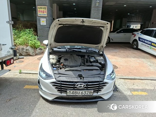 Hyundai Sonata (DN8) 2019 Белый из Кореи, фото 2