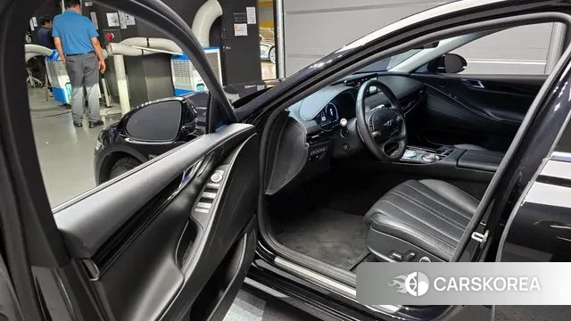 Genesis G80 (RG3) 2021 Черный из Кореи, фото 2