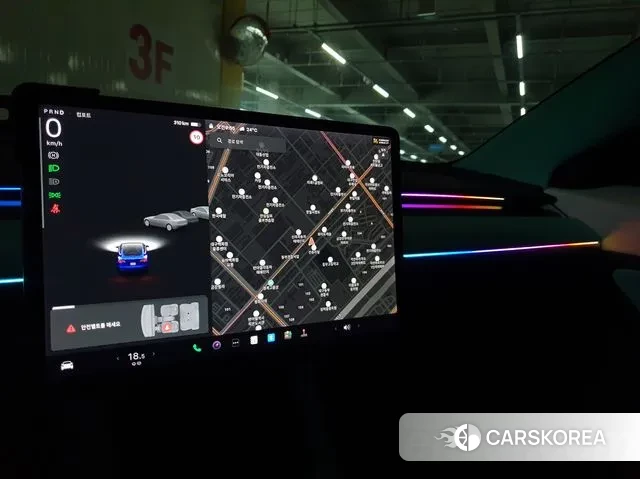 Tesla Model 3 2020 Синий из Кореи, фото 2