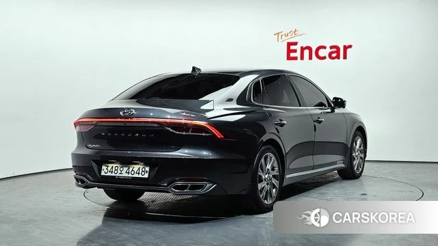 Hyundai The New Grandeur IG Hybrid 2020 Серый из Кореи, фото 2