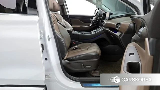 Hyundai The New Santa Fe 2021 Белый из Кореи, фото 2