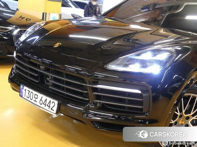 Porsche Cayenne (PO536) 2023 Черный из Кореи, фото 2
