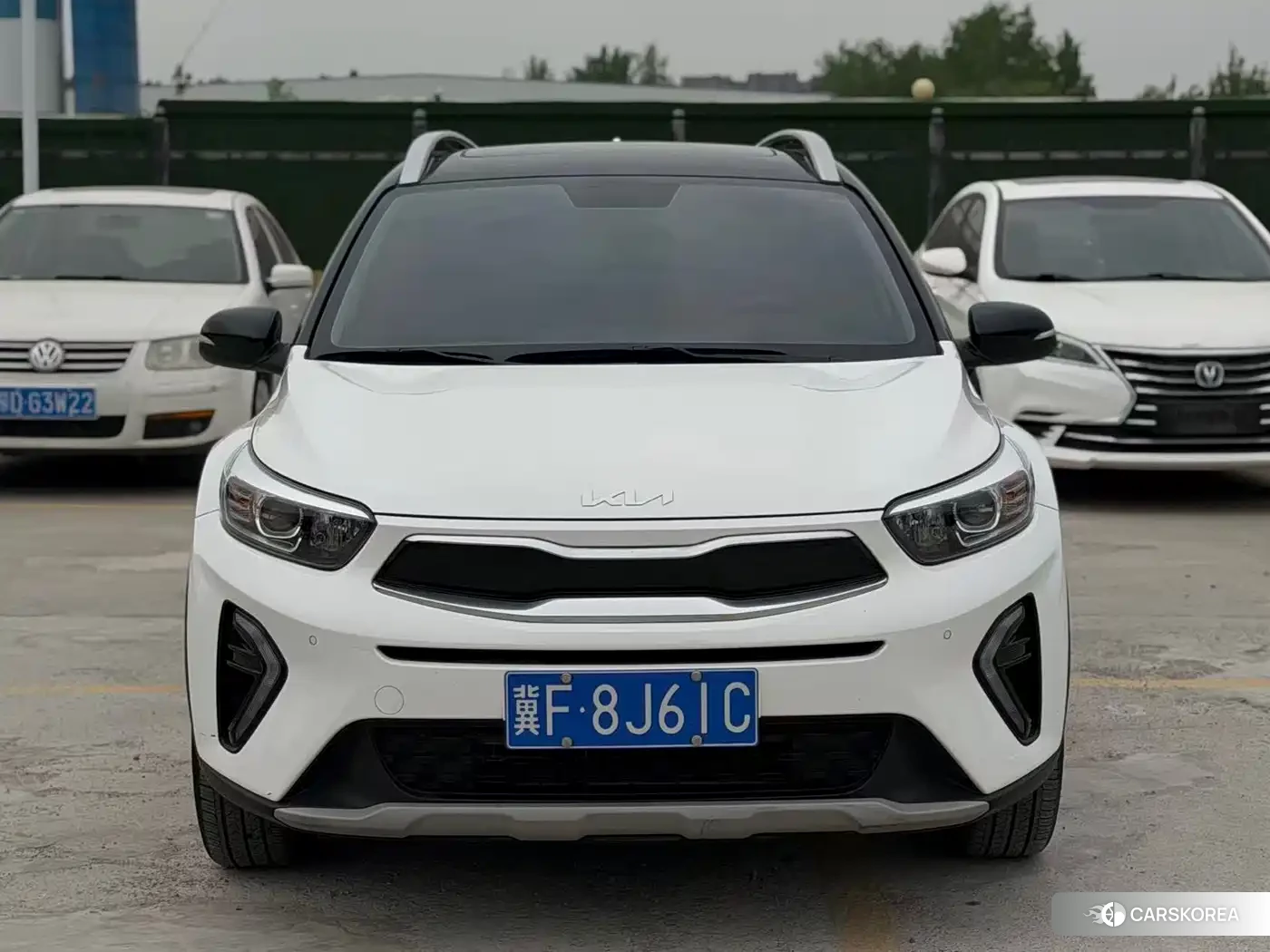 Kia KX1 2024 Белый из Китая, фото 2