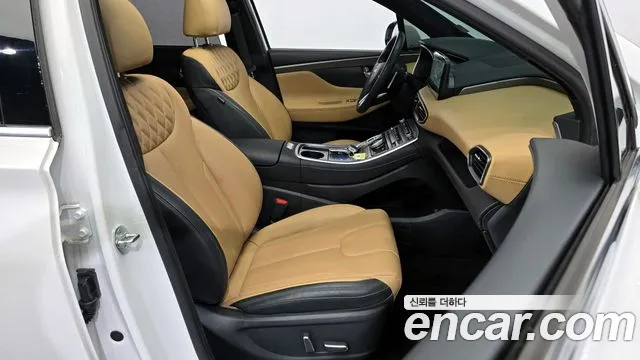 Hyundai The New Santa Fe 2023 Белый из Кореи, фото 2