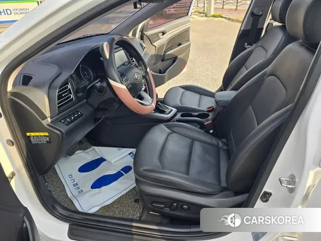 Hyundai The New Avante AD 2019 Белый из Кореи, фото 2