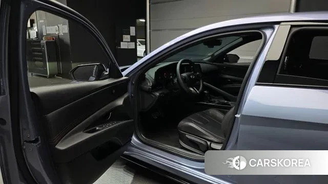 Hyundai The New Avante Hybrid (CN7) 2025 Небесно-голубой из Кореи, фото 2