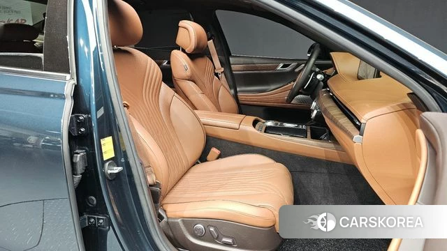 Genesis G80 (RG3) 2021 Темно-зеленый из Кореи, фото 2