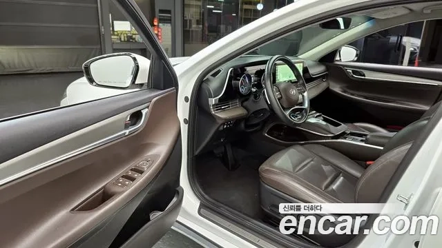 Hyundai The New Grandeur IG Hybrid 2021 Белый из Кореи, фото 2