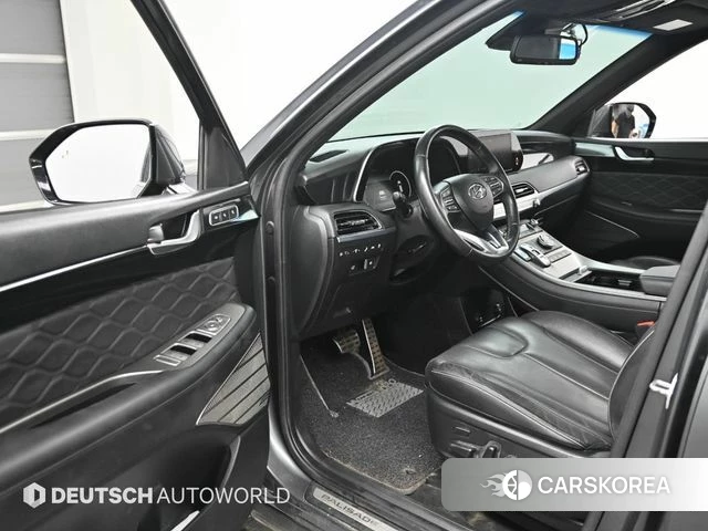 Hyundai Palisade 2021 Темно-зеленый из Кореи, фото 2