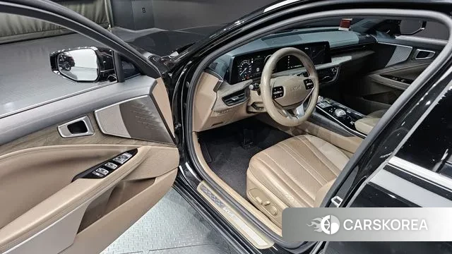 Kia K8 Hybrid 2023 Черный из Кореи, фото 2