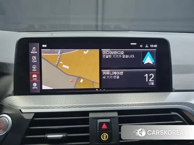 BMW X3 (G01) 2021 Черный из Кореи, фото 2