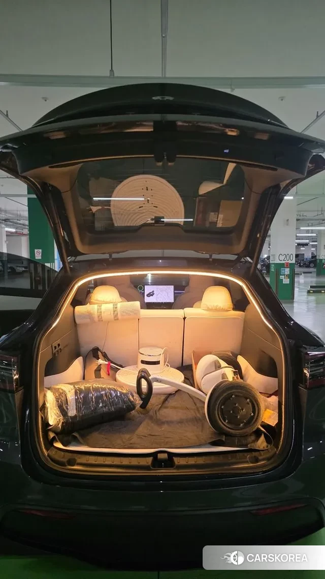 Tesla Model Y 2021 Серый из Кореи, фото 2