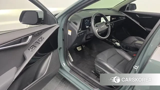 Kia Di Ol Nu Niro 2022 Темно-зеленый из Кореи, фото 2