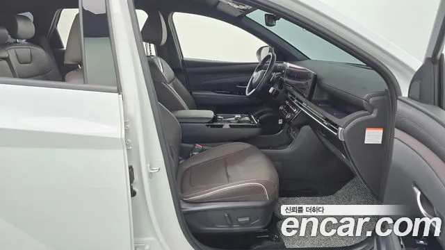 Hyundai The New Tucson Hybrid (NX4) 2024 Белый из Кореи, фото 2