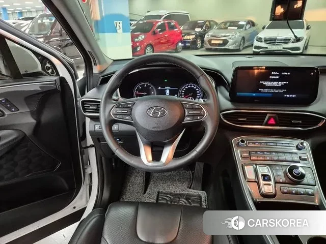 Hyundai The New Santa Fe 2021 Белый из Кореи, фото 2