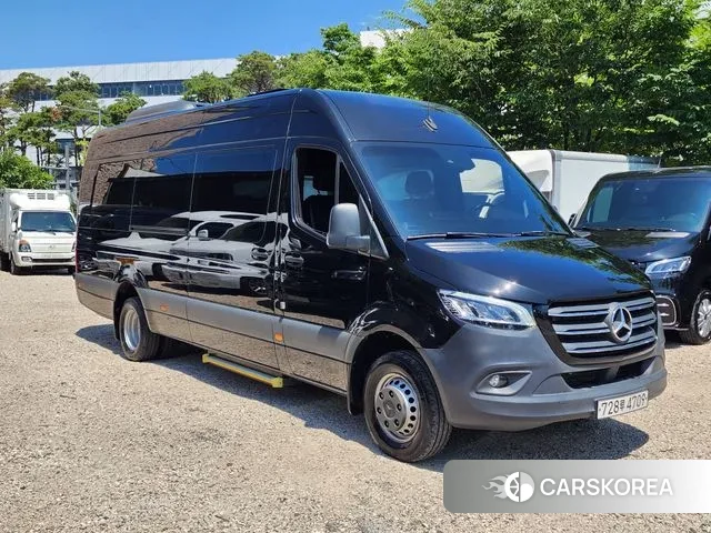 Mercedes-Benz Sprinter 2022 Черный из Кореи, фото 2