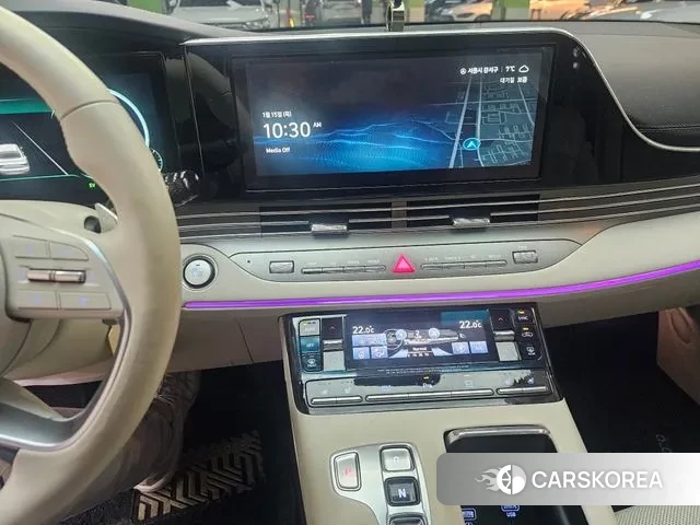 Hyundai The New Grandeur IG Hybrid 2021 Белый из Кореи, фото 2
