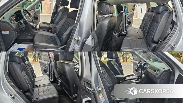 Volkswagen Tiguan Allspace 2022 Серебристо-серый из Кореи, фото 2