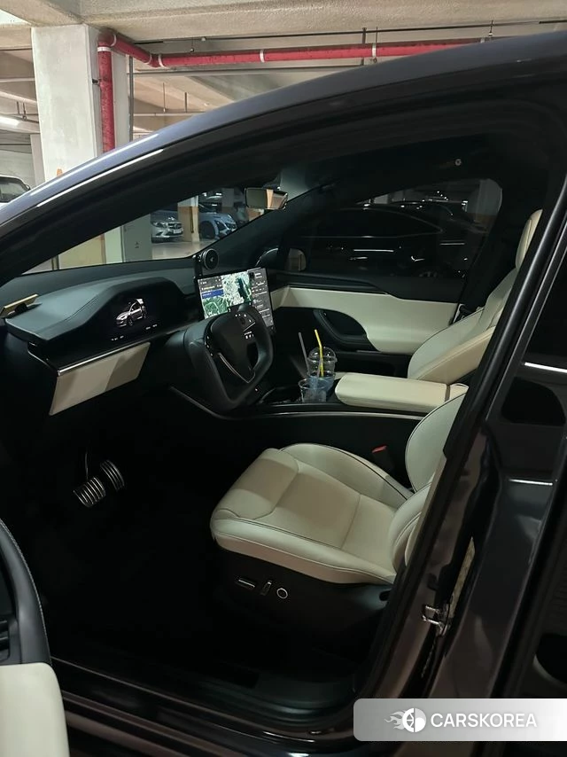 Tesla Model X 2023 Серый из Кореи, фото 2
