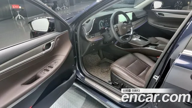 Hyundai The New Grandeur IG Hybrid 2020 Синий из Кореи, фото 2