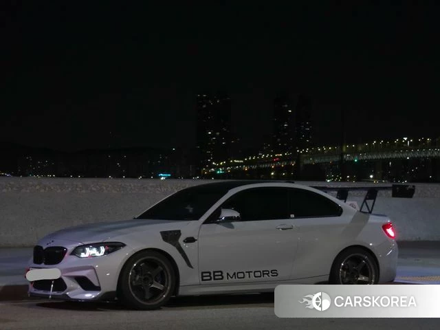 BMW M2 (F87) 2019 Серебристо-серый из Кореи, фото 2