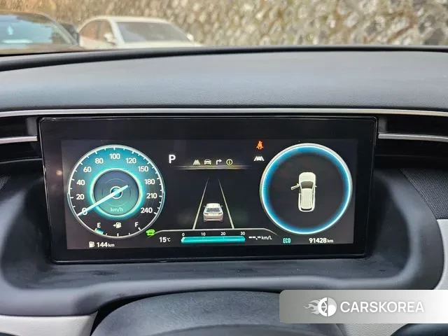 Hyundai Tucson Hybrid (NX4) 2020 Серый из Кореи, фото 2