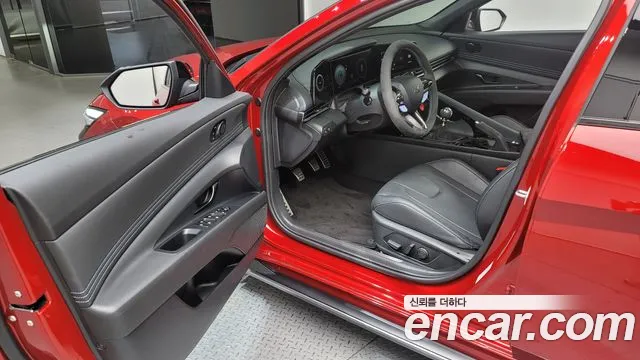 Hyundai The New Avante (CN7) 2023 Красный из Кореи, фото 2