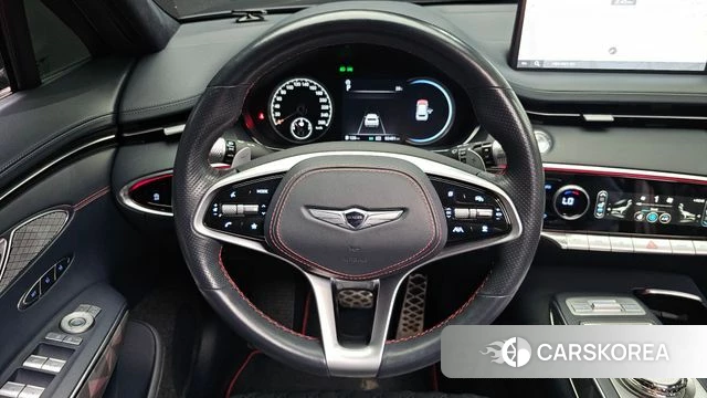 Genesis GV70 2021 Синий из Кореи, фото 2