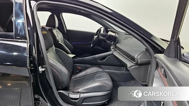 Hyundai Avante (CN7) 2021 Черный из Кореи, фото 2