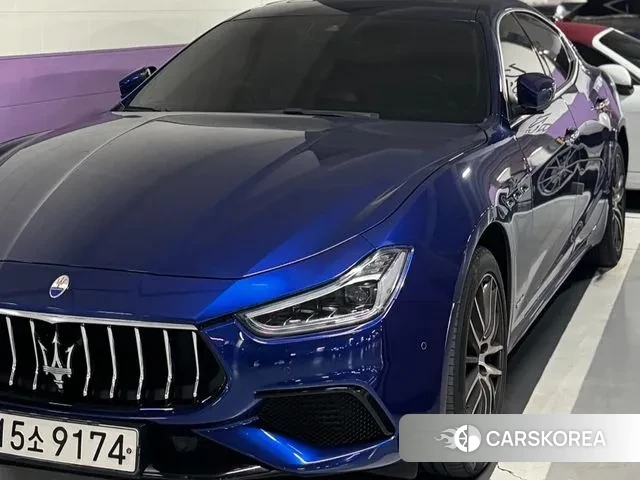 Maserati Ghibli 2020 Синий из Кореи, фото 2
