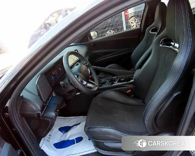 Hyundai The New Avante (CN7) 2025 Черный из Кореи, фото 2