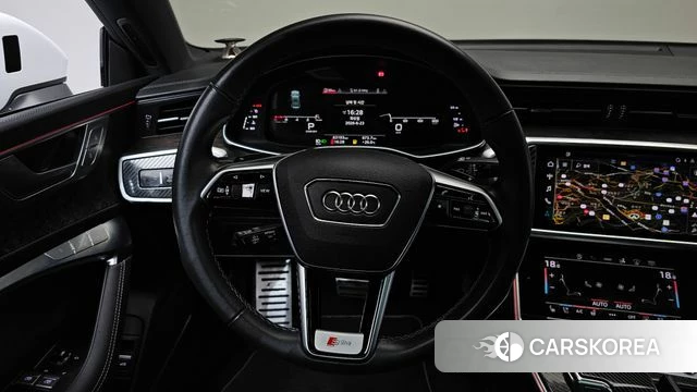 Audi A7 (4K) 2021 Белый из Кореи, фото 2