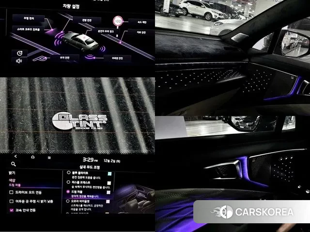 Kia K8 Hybrid 2022 Темно-зеленый из Кореи, фото 2