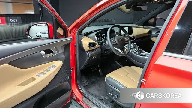 Hyundai The New Santa Fe 2021 Красный из Кореи, фото 2