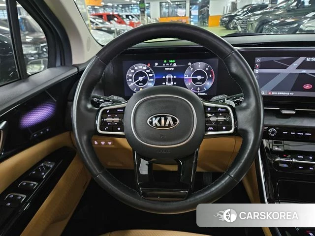 Kia Carnival 4th generation 2020 Небесно-голубой из Кореи, фото 2