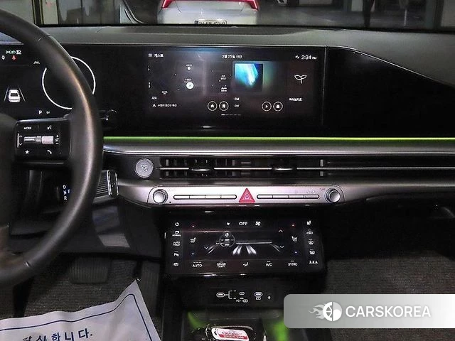 Hyundai Grandeur Hybrid (GN7) 2022 Черный из Кореи, фото 2