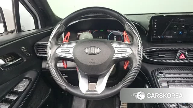 Hyundai The New Santa Fe 2021 Белый из Кореи, фото 2