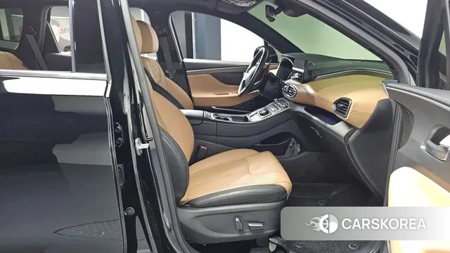 Hyundai The New Santa Fe 2021 Черный из Кореи, фото 2