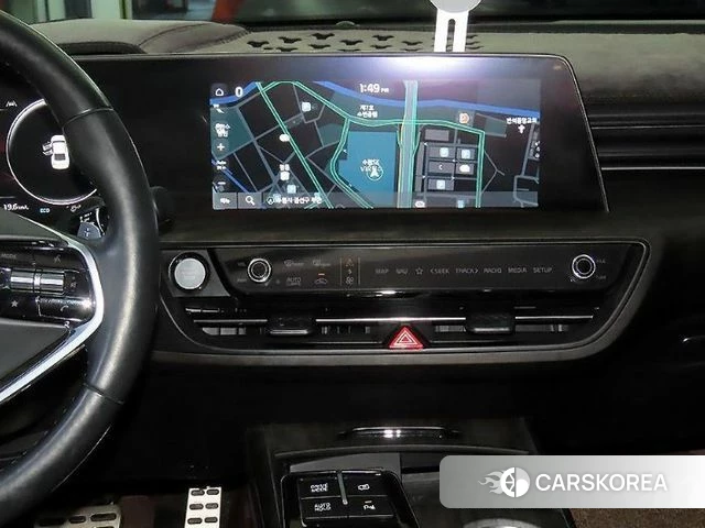 Kia K8 Hybrid 2021 Черный из Кореи, фото 2