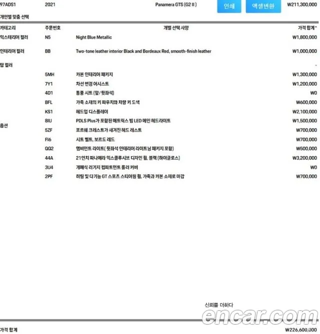 Porsche Panamera (971) 2021 Серебристо-серый из Кореи, фото 2