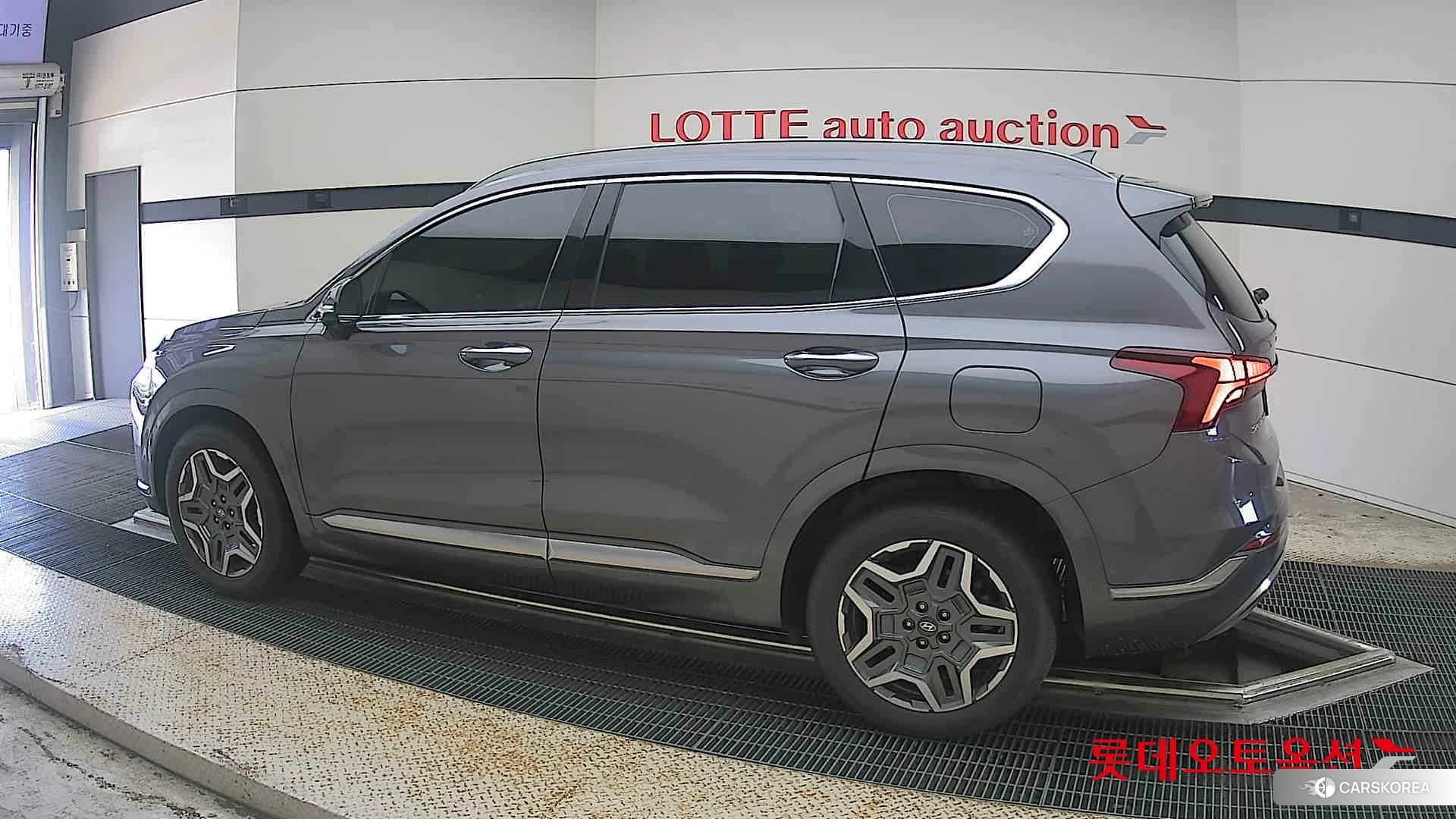 Hyundai Santa Fe Hybrid 2023 Magnetic Grey Metallic из Кореи, фото 2