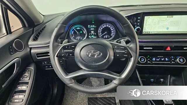 Hyundai Sonata Hybrid (DN8) 2022 Белый из Кореи, фото 2