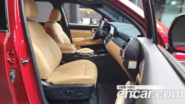 Kia Sorento 4th Generation 2021 Красный из Кореи, фото 2