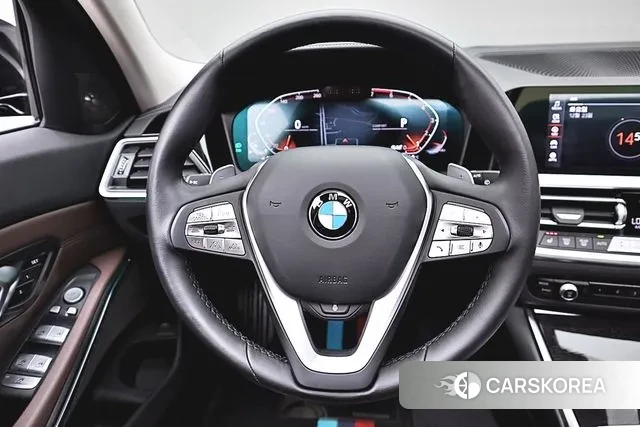 BMW 3 Series (G20) 2021 Черный из Кореи, фото 2