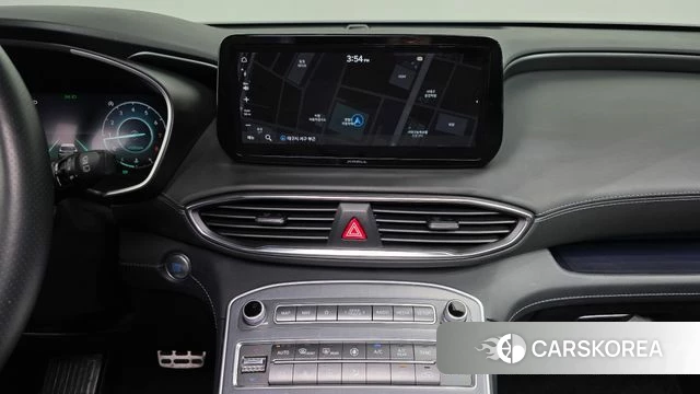 Hyundai The New Santa Fe 2021 Черный из Кореи, фото 2