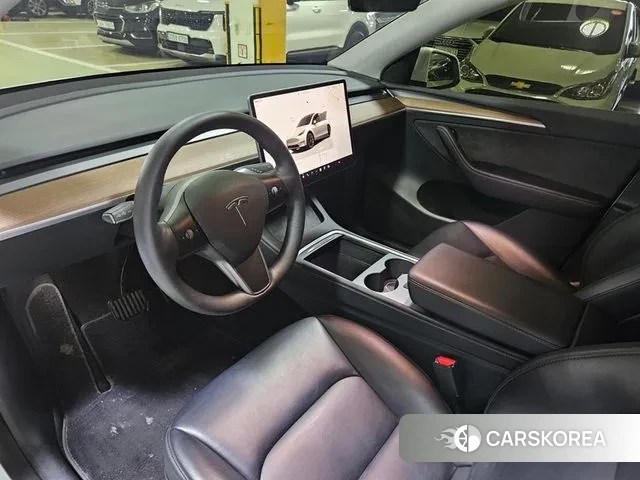 Tesla Model Y 2022 Белый из Кореи, фото 2