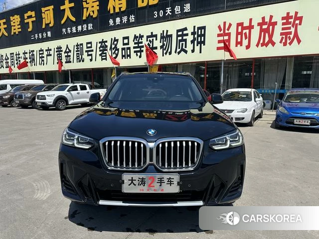 BMW X3 2022 Черный из Китая, фото 2