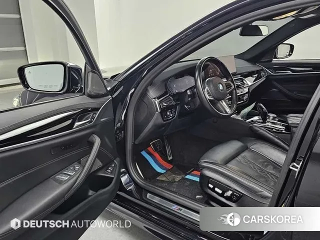 BMW 5 Series (G30) 2021 Черный из Кореи, фото 2