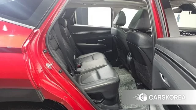 Hyundai Tucson Hybrid (NX4) 2021 Красный из Кореи, фото 2