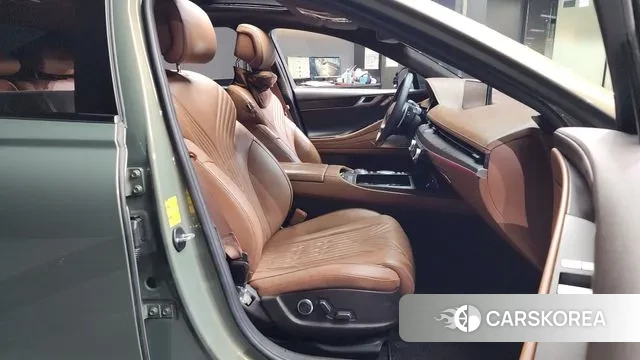 Genesis G80 (RG3) 2021 Зеленый из Кореи, фото 2